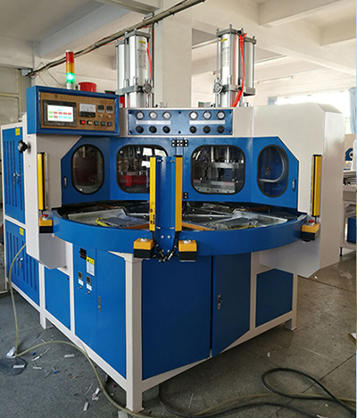 Auto Rotary-Table Four-Station HF Welding Cut-Off